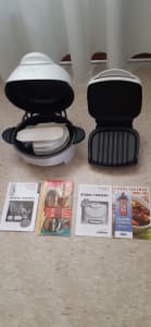 George Forman Slow Cooker and Lean Mean Grilling Machine Combo