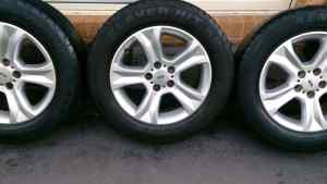 17 Ford wheels and tyres 235/60r17 Territory titanium 