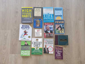 BOOKS: X14 All related to Self Improvement and Building Confidence