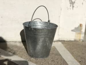 Galvanised bucket drinks cooler party events flower