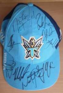 Signed 2016 gold coast titans member NRL cap -collectable memorabilia 
