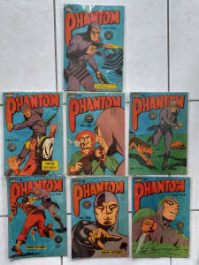 Phantom comics by Lee Falk 700s from the 1980s