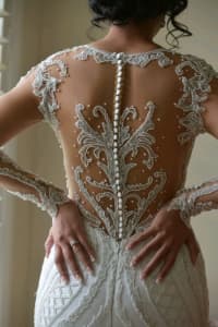 Wedding Dress by Norma & Lili Bridal Couture