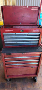 Roller Toolbox and Tools
Some Top brands in kit
Top Box Fully Lockabl