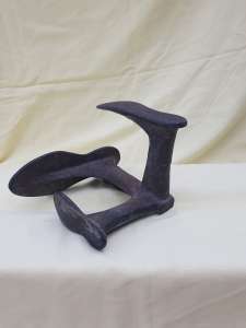 Vintage cast iron cobblers shoe last
