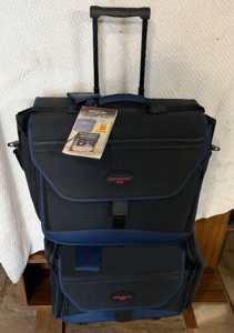 Scrapbooking, Paper Crafts or Sewing storage Tote on Wheels