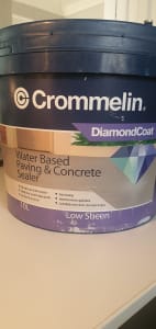 Seal your paving & concrete with Crommelin DiamondCoat