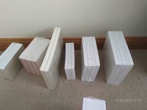 box of paper, stationary, folders, envelopes, letter writing
