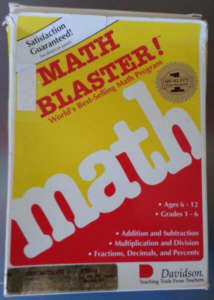 Commodore 64 Math Blaster program C64