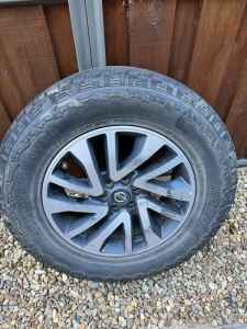 Nissan navara stx wheels and tyres