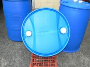 Best 205L Plastic Drum Clean & Leak Tested ~ As good as new
