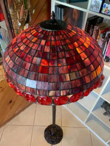 Red Large Lamp Excellent Condition ( cash only please )