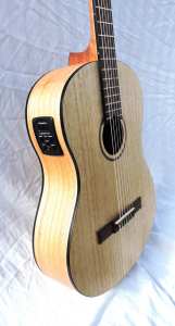 Full Size Martinez Acc/Elec Nylon string guitar