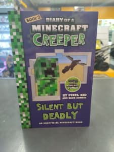Book Diary of a Minecraft creeper silent but deadly book