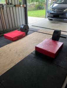 Quality Barbell Drop Pads - Great Condition