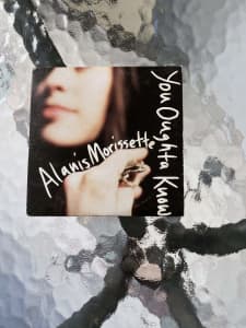Alanis Morissette You Oughta Know 3 Track CD clean & regular versions