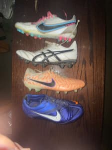 Football Boots Collection (Nike, ASICS)