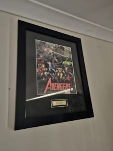 Marvel framed pictures 