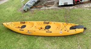 Hobie tandem OASIS kayak with MANY EXTRAS
