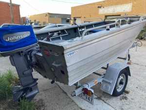 Tinnie Boat and Trailer for Sale