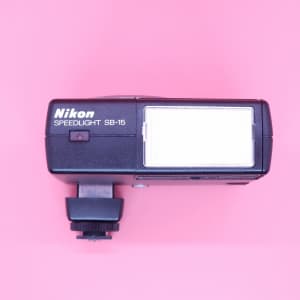 Nikon speedlite SB-15. Film Camera Flash. FA, FE2 and FG.
