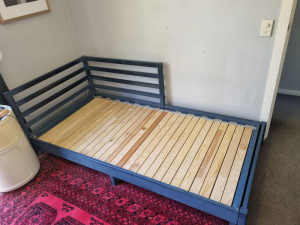 IKEA TARVA foldout single timber bedframe