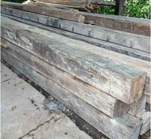Old Ulin/Ironwood Posts, Beams, Rafters, Joists and Decking