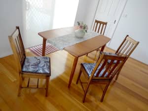 Antique dining chairs - Restored and refurbished - stylish - rustic ye