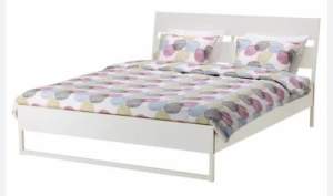 ! Nice ikea trysil bed queen size with mattressit is in good condition