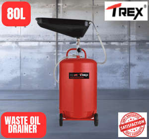 80L Waste Oil Drainer Mobile Engine Oil - Limited Stock
