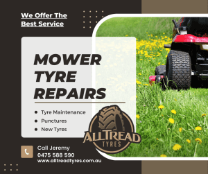 Lawn Mower Tyre Repairs (Onsite Service)