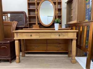 Console table or entry table with two drawers
