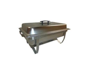 New 4Pc Chafing Dish Chafer Buffet Bain Marie Stainless Steel Warmer
