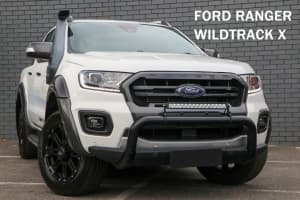 2020 Ford Ranger PX MkIII 2021.25MY Wildtrak White 10 Speed Sports Automatic Double Cab Pick Up