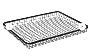 Wire roof rack basket