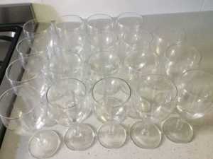 Wine Glasses x 18 In very good condition