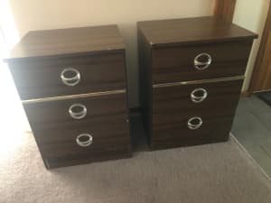 Bedside Tables on a budget - Asking $20 each - Reduced to sell