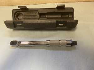 DAYTONA 1/4” Torque wrench brand new