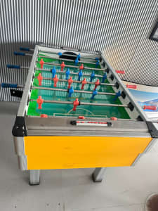 GENUINE ROBERTO COIN OPERATED SOCCER TABLE - TABLE SOCCER - FOOSBALL