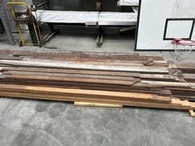 Jarrah and Tasmanian oak floorboards