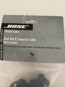 Bose Link B Cable 50 Foot/15 Metre Brand New
