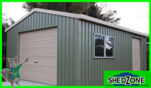 Garage and Sheds for the backyard!