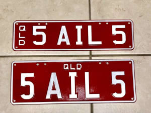 Personalised Plates Queensland PPQ 5AIL5 (SAILS)