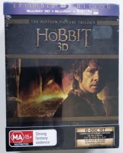 Hobbit Trilogy 3D Blu-ray UV (Extended Edition Box Set) SEALED