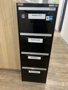 4 drawers filing cabinet