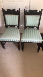Antique chairs x 2
