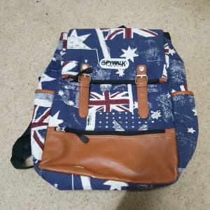 Spywalk Your Style Union Jack Australian Flag satchel Backpack