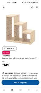 IKEA Trofast Storage Frames - No tubs