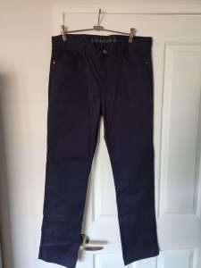 New Connor Chinos Straight Blue Size 35