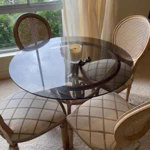 DINING SET Round dining table & chairs